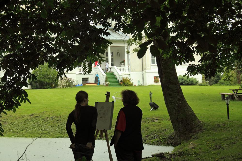 Agroturystyka "Palac W Janowie" Janów Quarto foto